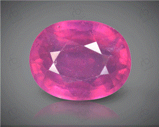 Natural Ruby Certified  4.59CTS-17649